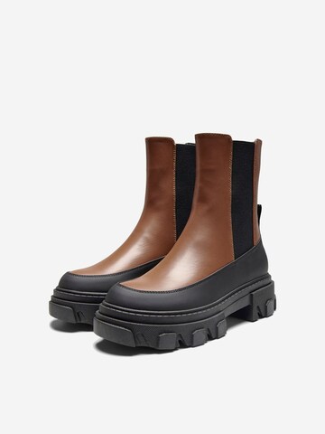 ONLY Chelsea Boots i brun