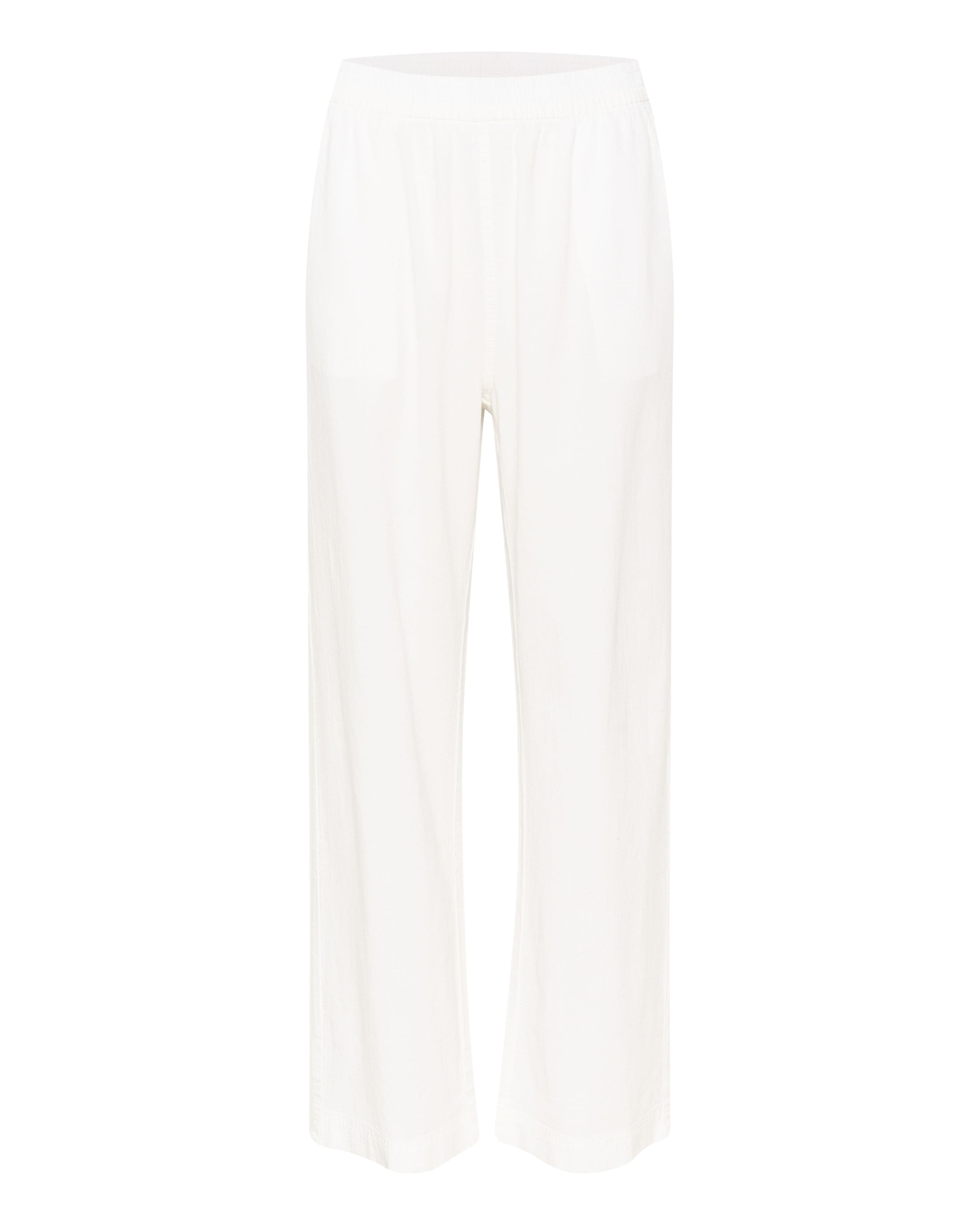 Kaffe Nohavice 'Naya' - Biela: predná strana