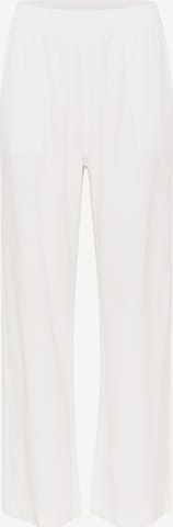 Loosefit Pantalon 'Naya' Kaffe en blanc : devant