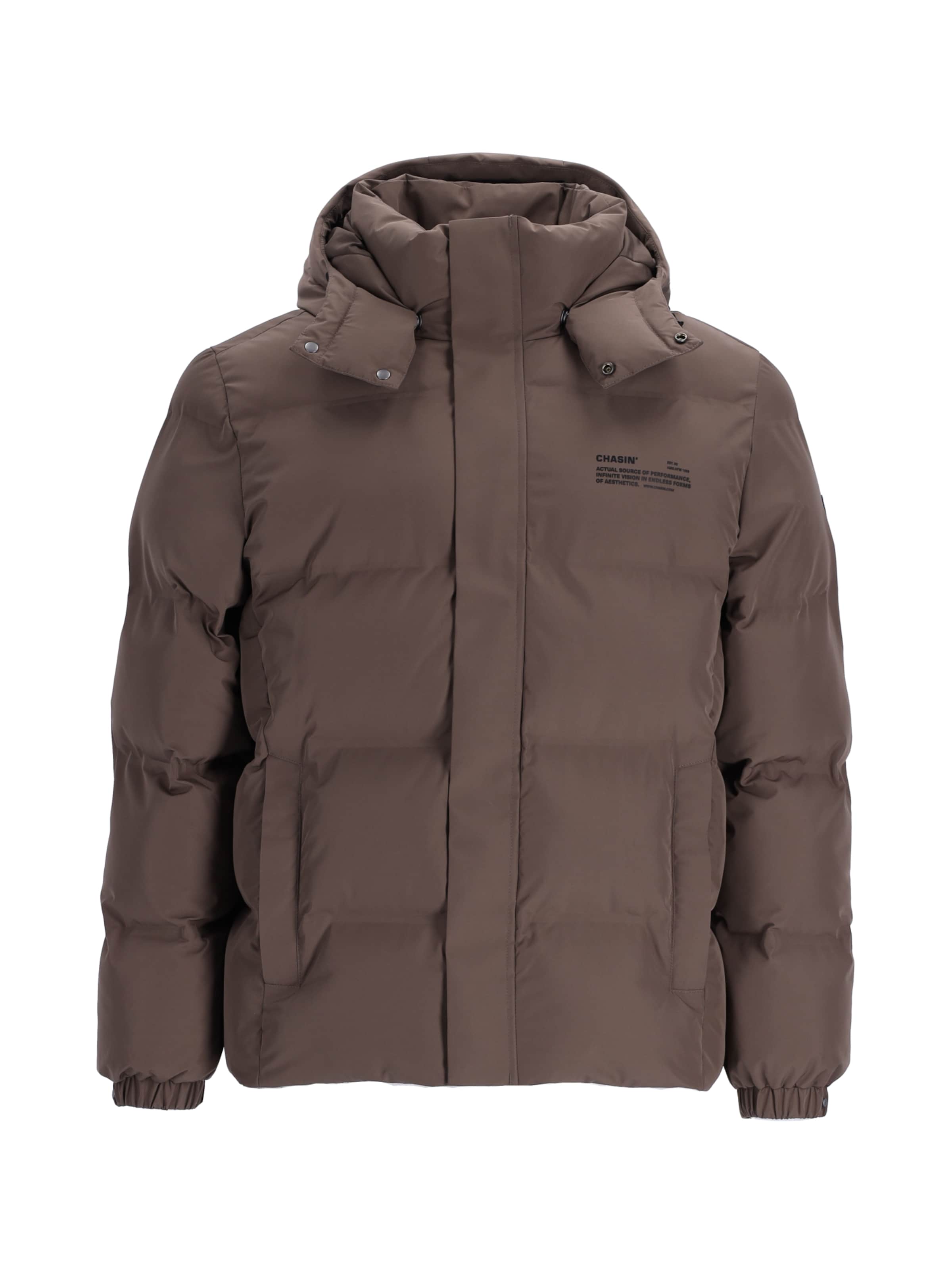 CHASIN' Winter jacket in Brown: front