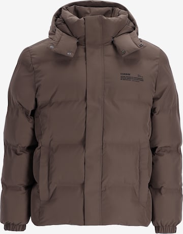 Veste d’hiver CHASIN' en marron : devant
