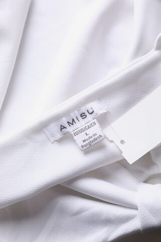 Amisu Crop-Top L in Weiß