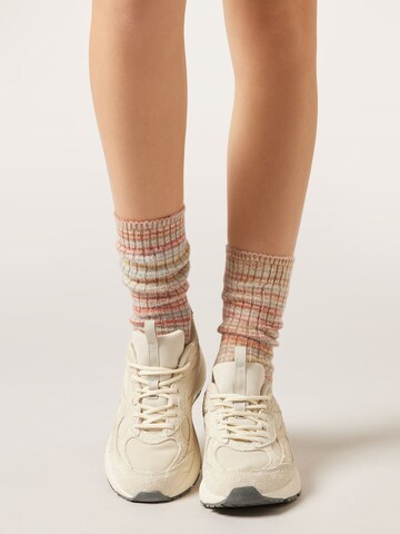 CALZEDONIA Socken in Beige