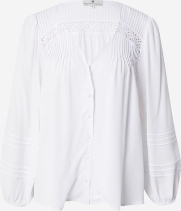 FREEMAN T. PORTER Blouse 'Tya' in Wit: voorkant