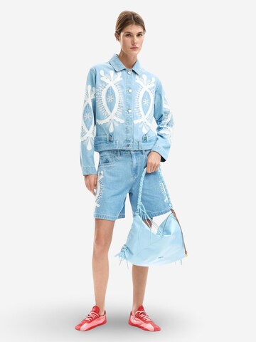 Desigual - Chaqueta de invierno 'CHAQ_BORDER 26SWED04' en azul