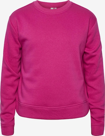 Pieces Kids Sweatshirt 'CHILLI' in Roze: voorkant