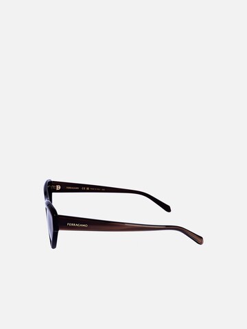 FERRAGAMO Sonnenbrille‌‌‌‌‌‌‌ in Braun