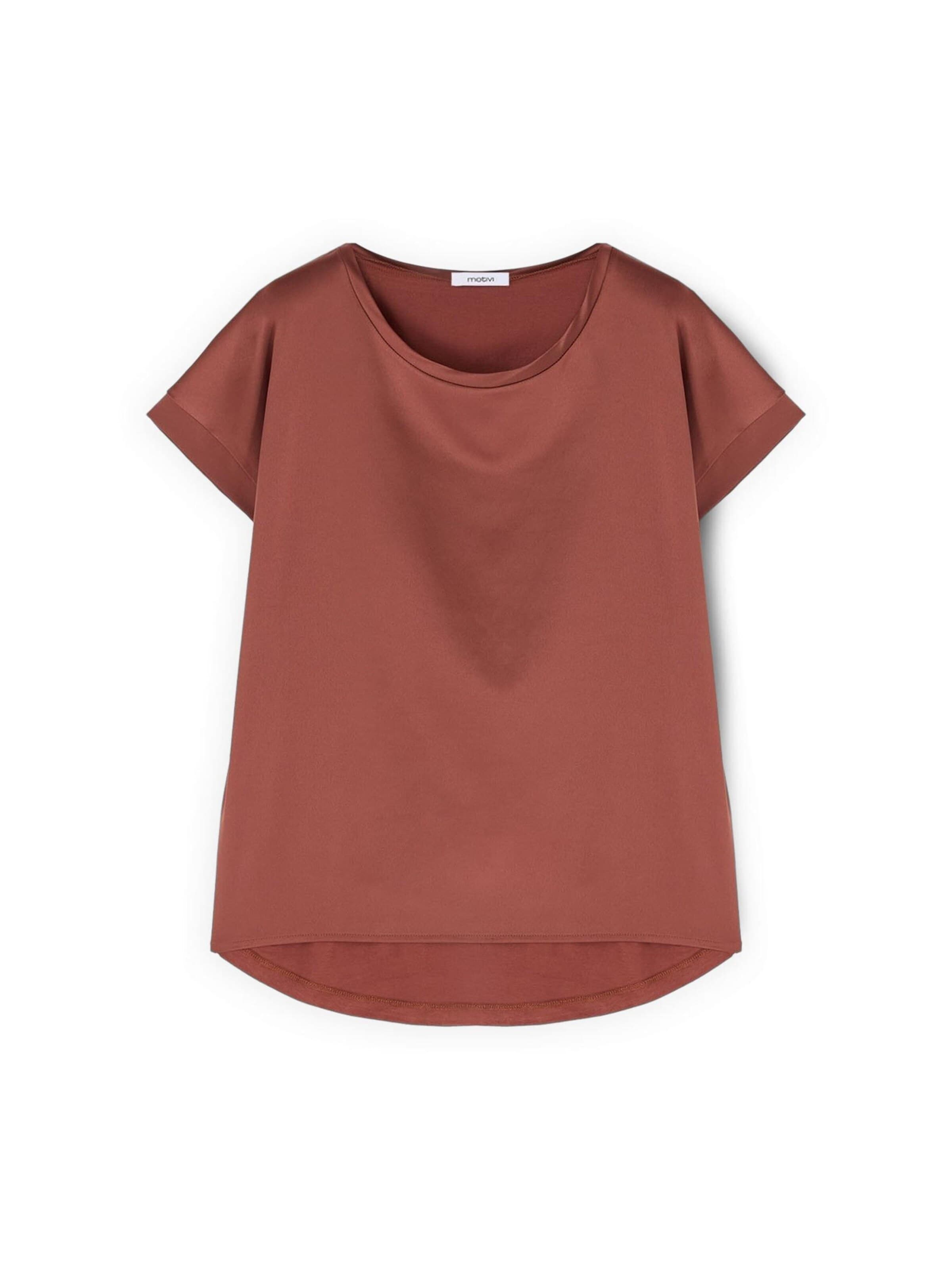 MOTIVI Shirt in L-XL/Regular in Brown, Item view