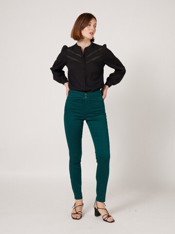 Regular Pantalon NAF NAF en vert