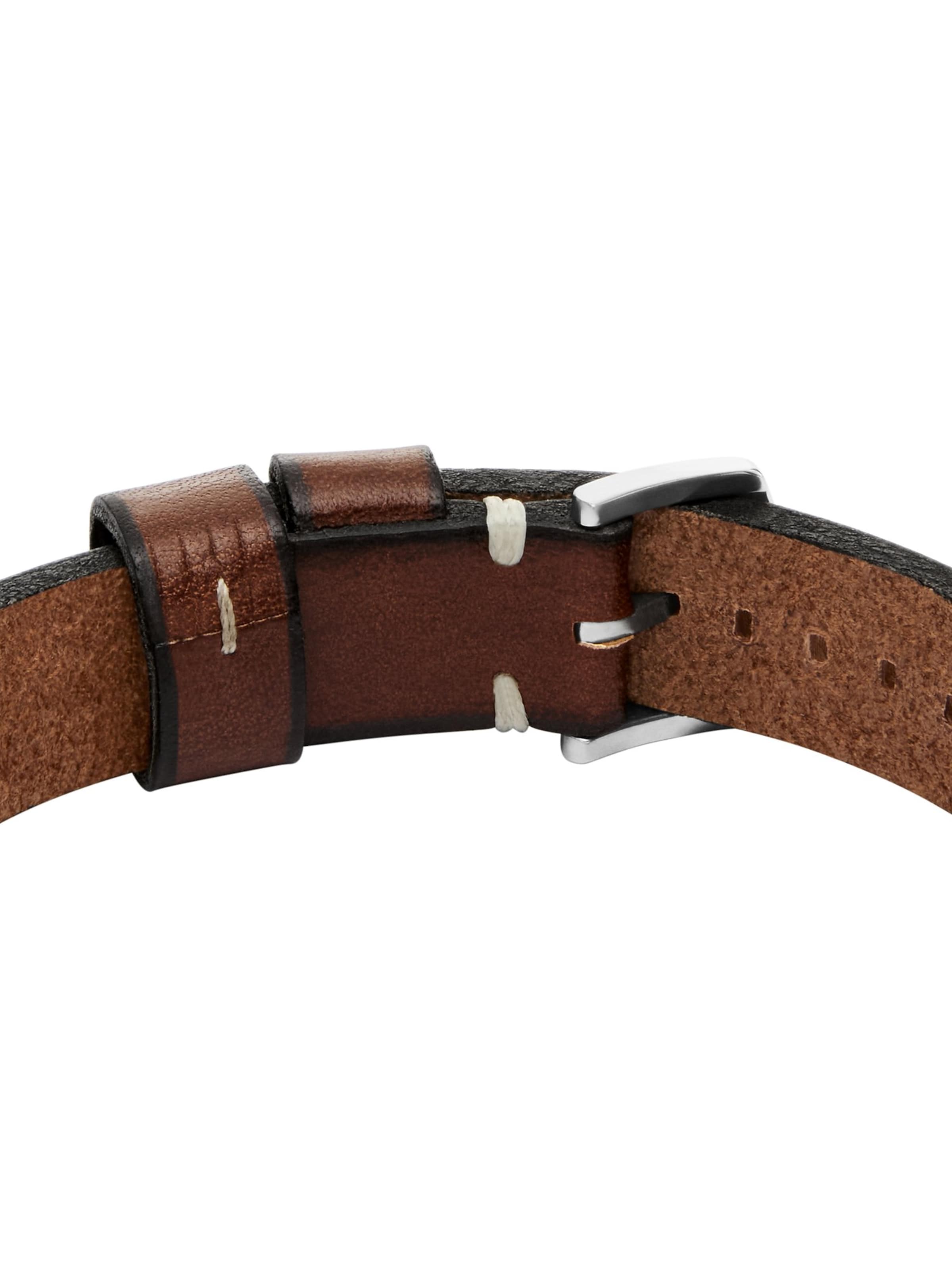 Braccialetto 'Machine' di FOSSIL in marrone