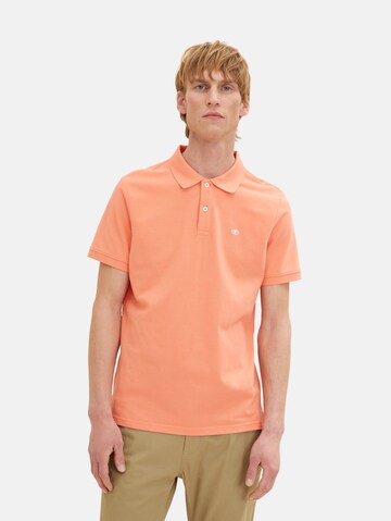 T-Shirt TOM TAILOR en orange : devant