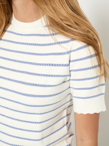 Peppercorn - Top 'Odelia' en azul