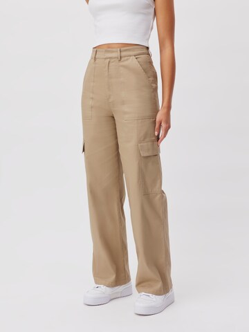 LeGer by Lena Gercke Loosefit Cargobyxa 'Beysa' i beige