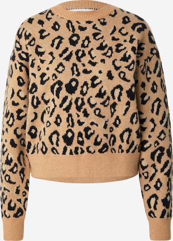 ABOUT YOU Neulepaita 'Marissa' värissä beige: etupuoli