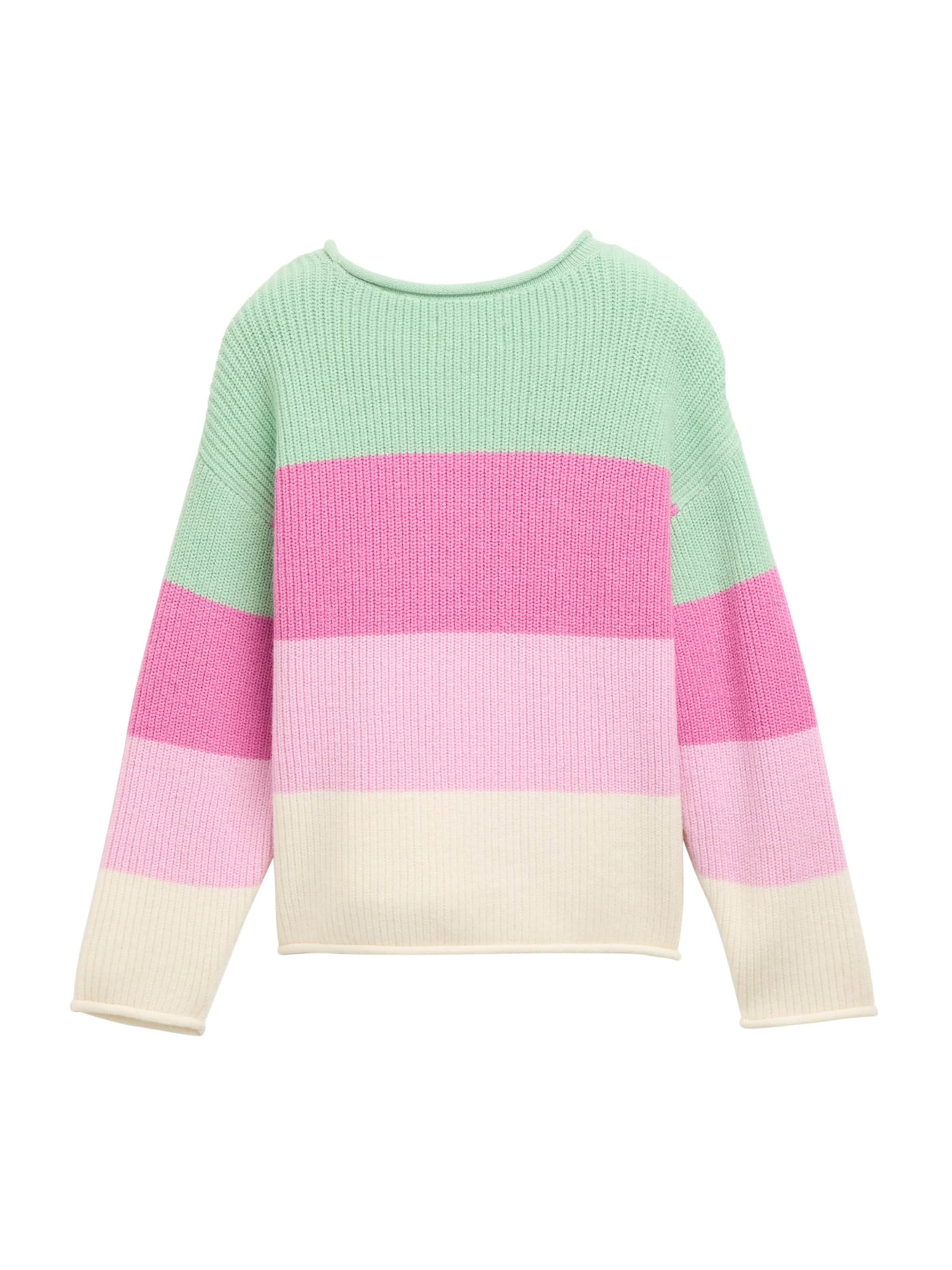 TOM TAILOR Pullover in Mischfarben