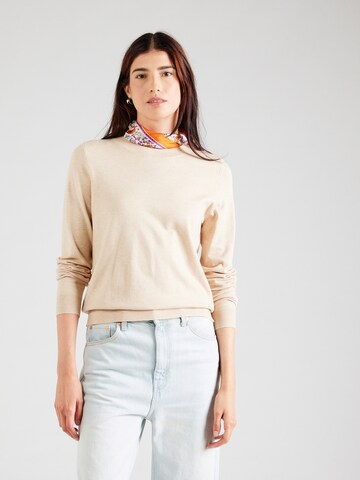 s.Oliver Trui in Beige: voorkant