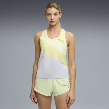 PUMA Sporttop in Grijs: voorkant