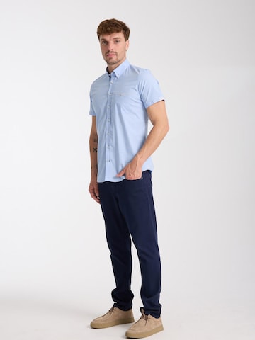 Slim fit Camicia business di 7Camicie in blu