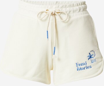 Femi Stories Regular Shorts 'MURU' in Beige: predná strana