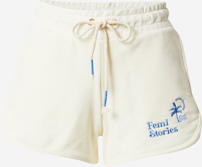 Femi Stories Shorts 'MURU' in beige / blau, Produktansicht