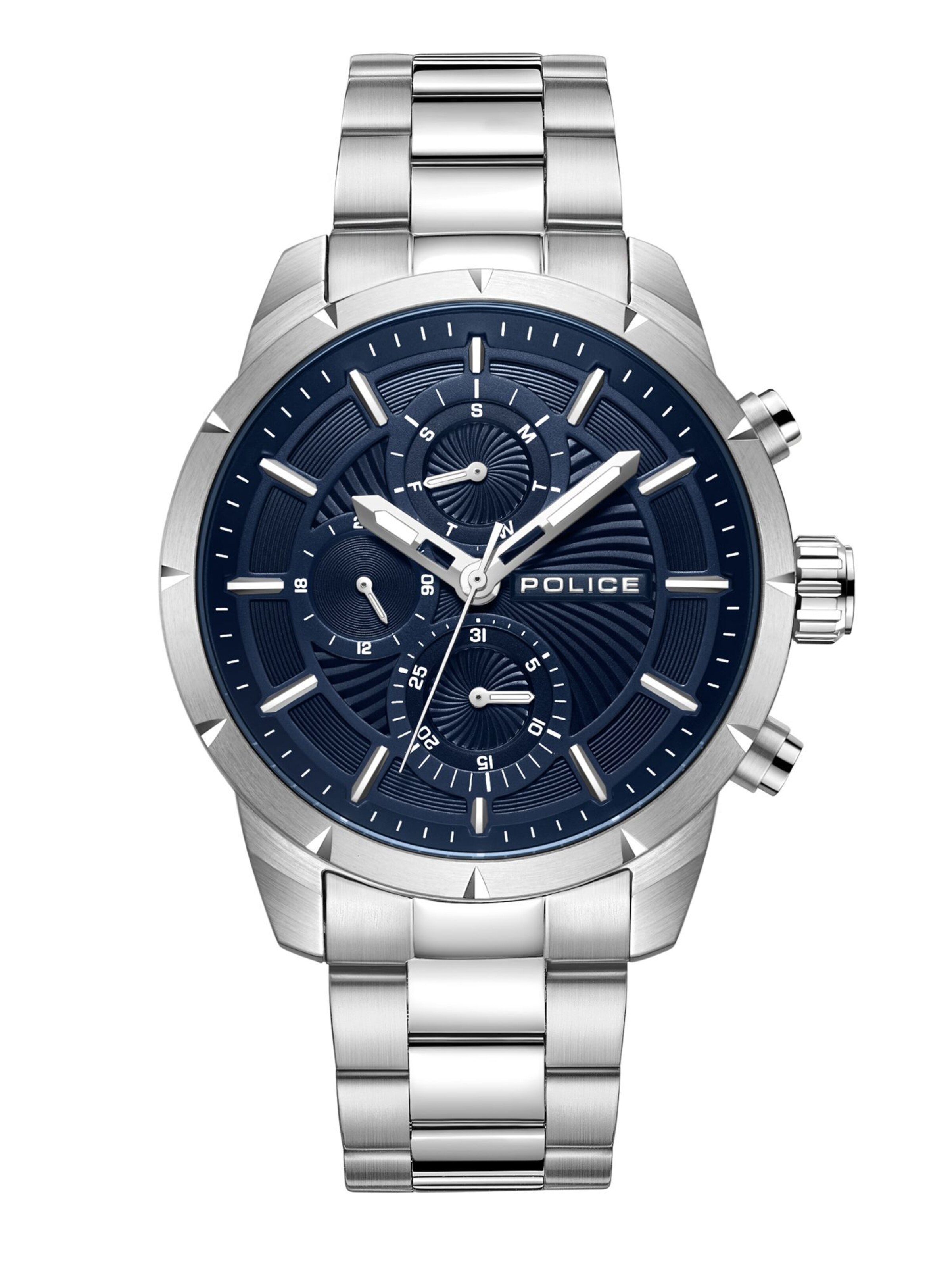 POLICE Analog watch 'Neist' in Silver: front