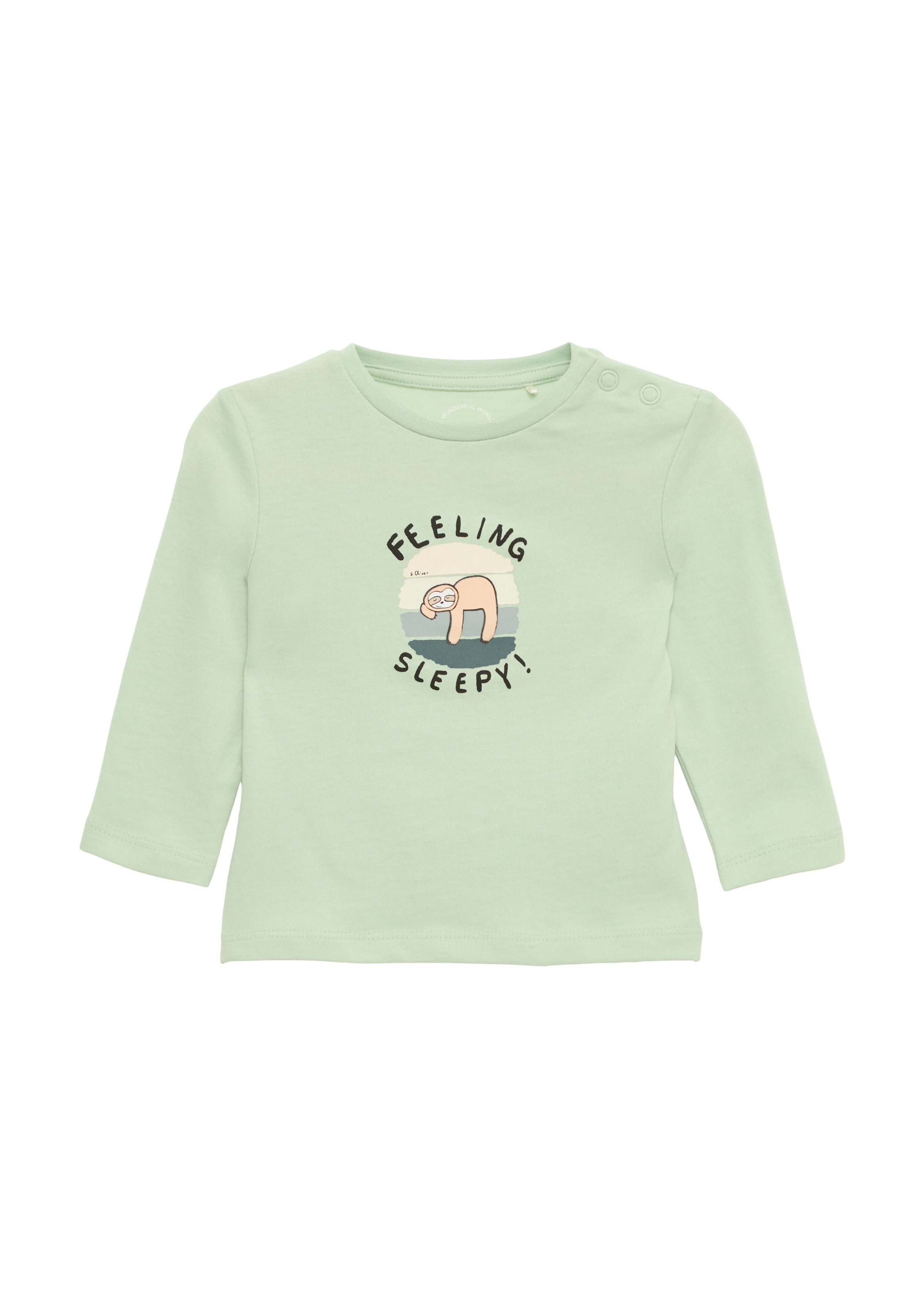 s.Oliver Shirt in Groen: voorkant