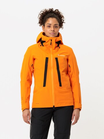 VAUDE Outdoorjas 'Monviso' in Oranje: voorkant