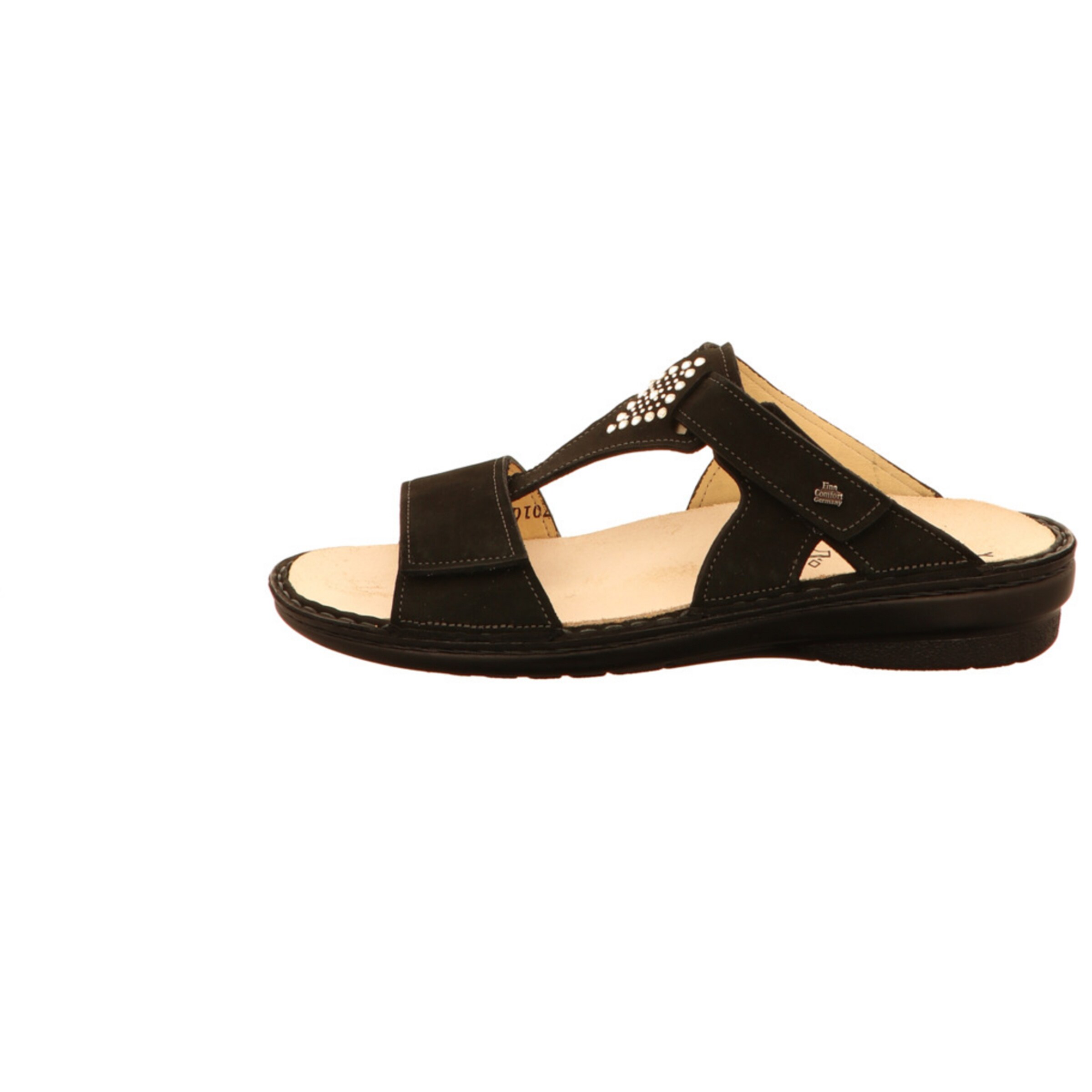 Finn Comfort Mule in Black