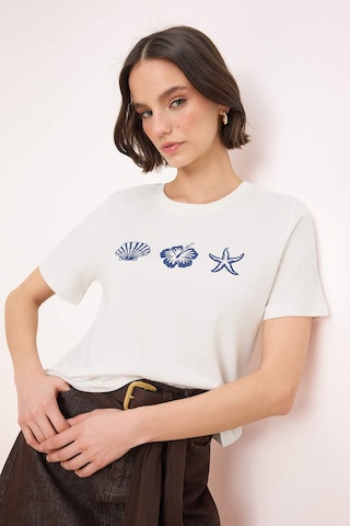 T-shirt Trendyol en blanc