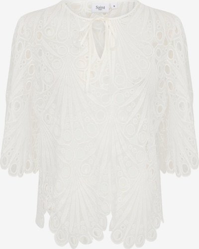 SAINT TROPEZ Bluse in weiß, Produktansicht