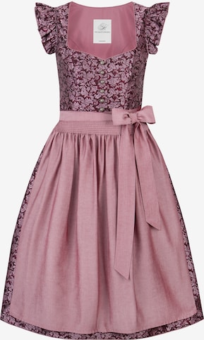 STOCKERPOINT Dirndl 'Catrina' in Red: front