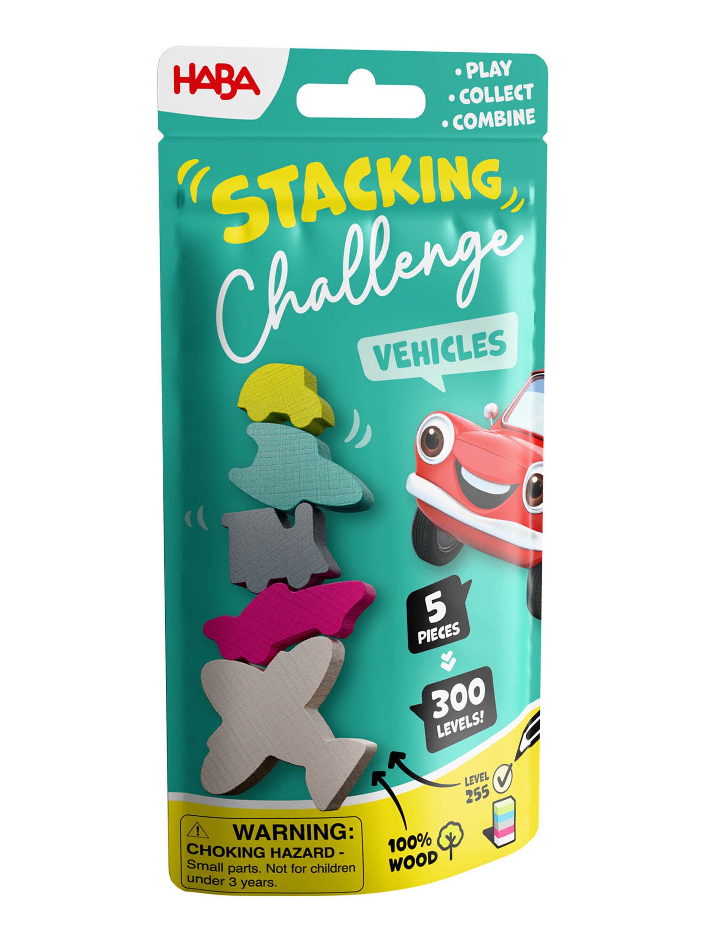 HABA Stapelspielzeug ' HABA Stacking Challenge x3 ' in Mischfarben