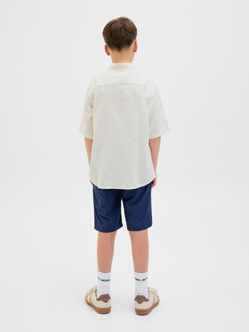 Coupe regular Chemise Jack & Jones Junior en blanc