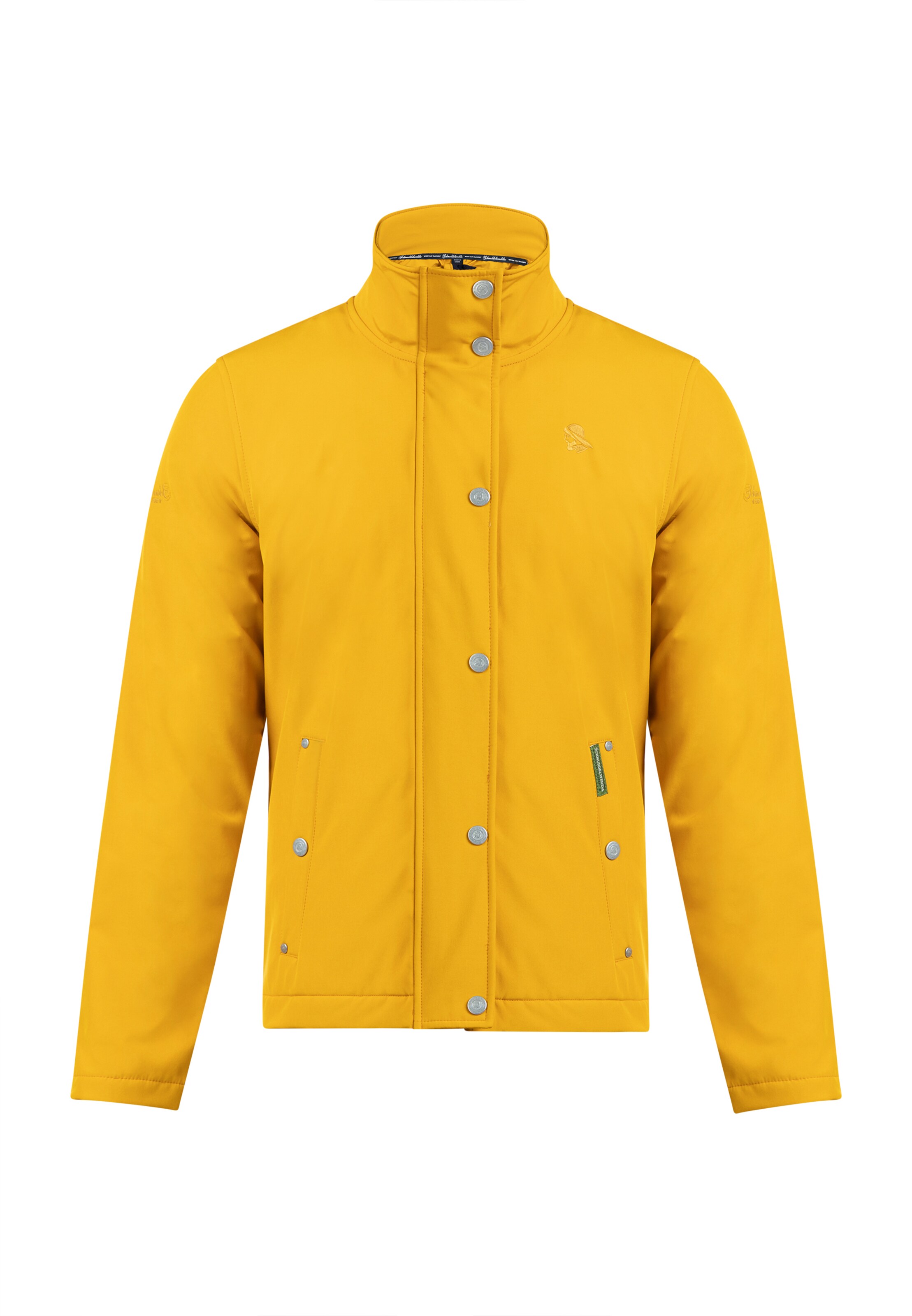 Veste fonctionnelle Schmuddelwedda en jaune : devant