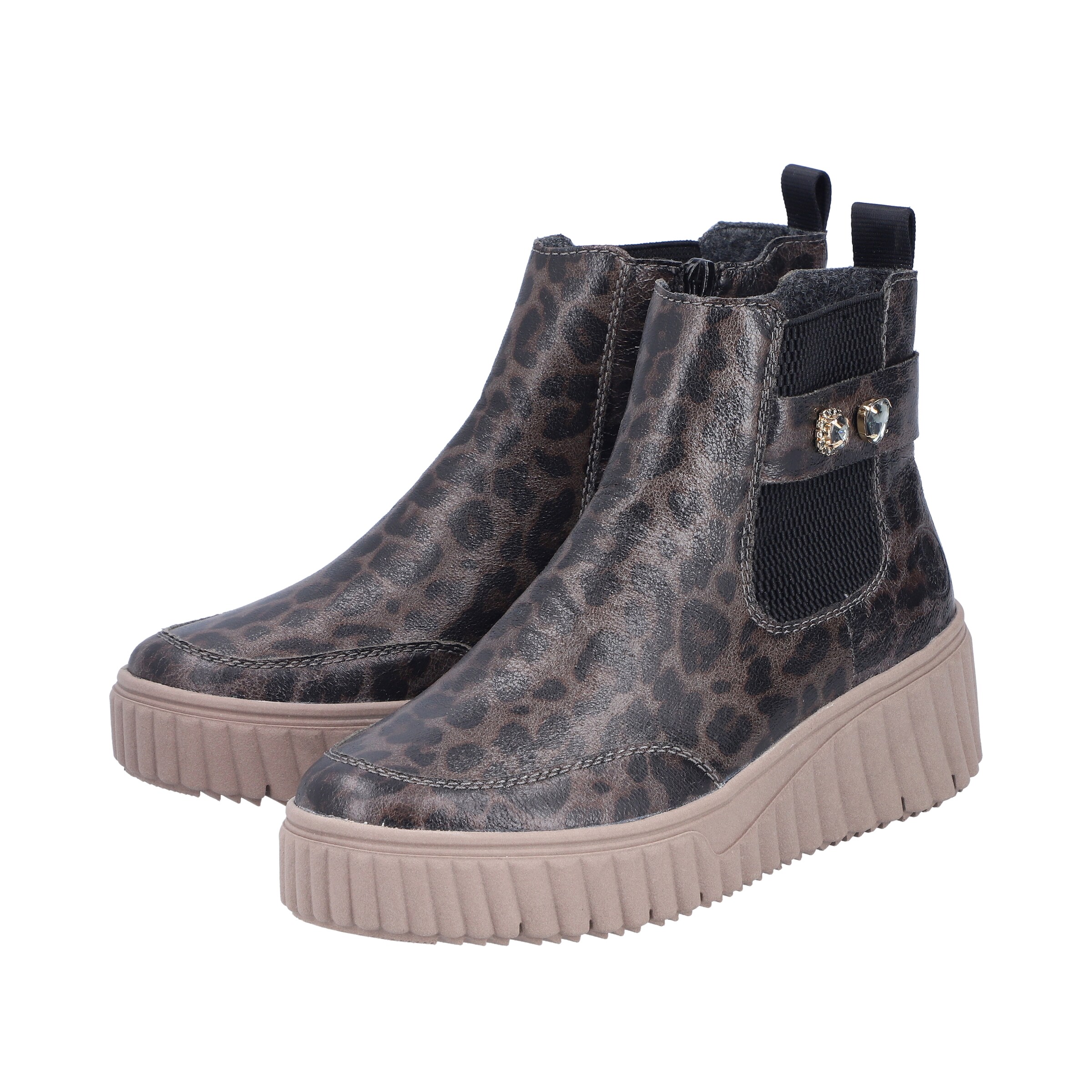 Bottines Rieker en gris