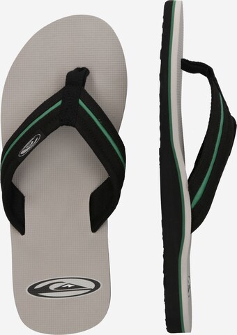 QUIKSILVER Teenslippers 'MOLOKAI' in Zwart