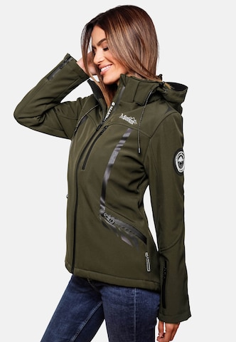 MARIKOO Winter Jacket in Green: front