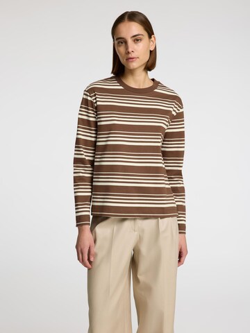 T-shirt SELECTED en marron