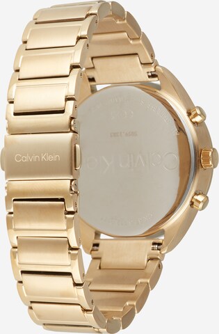 Calvin Klein - Reloj analógico en oro