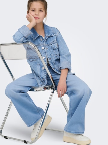 Wide leg Jeans 'KOGSylvie' de la ONLY GIRLS pe albastru