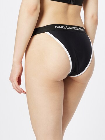 Bas de bikini Karl Lagerfeld en noir