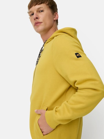 CAMEL ACTIVE Zip-Up Hoodie in Yellow