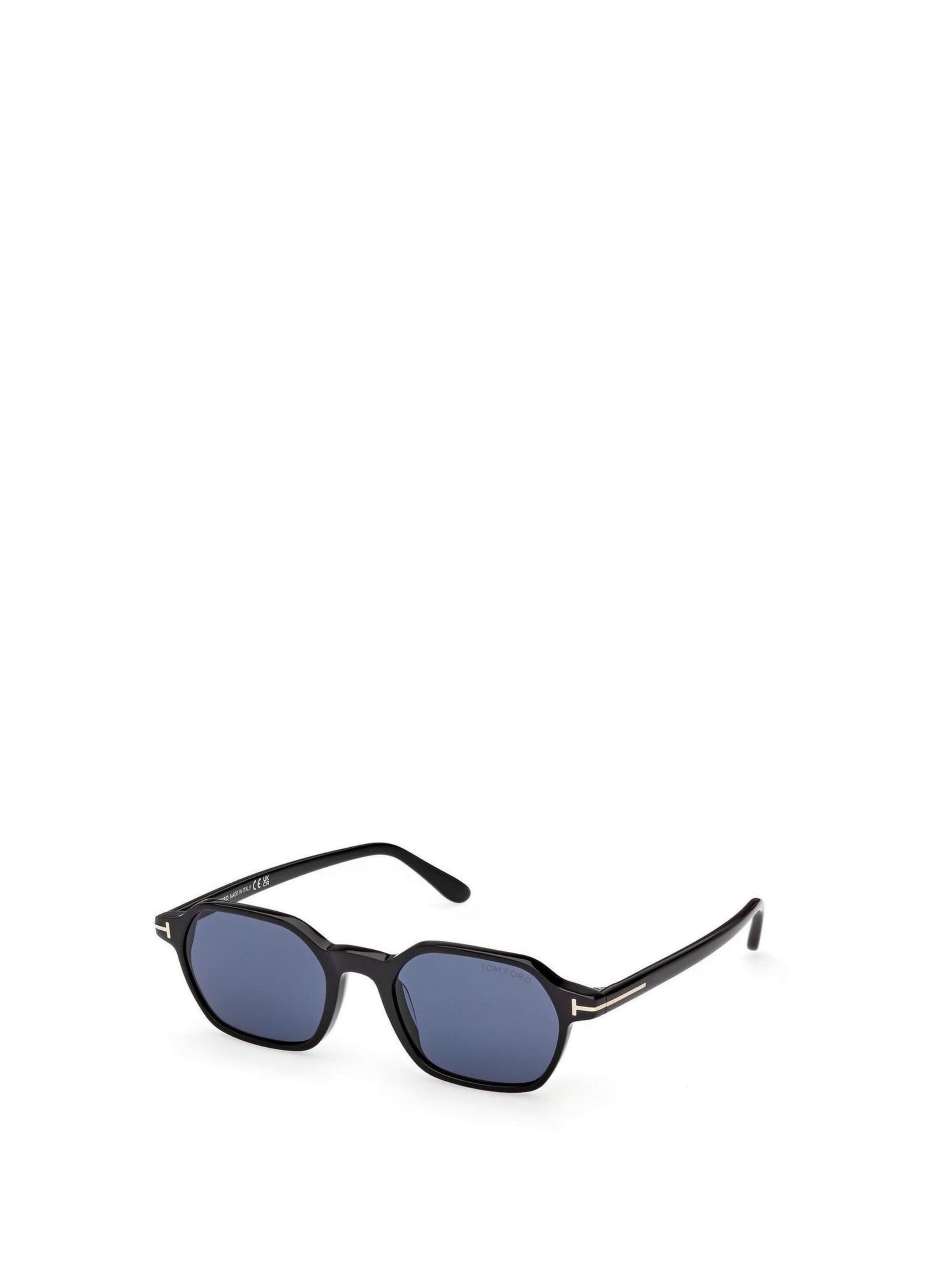 Tom Ford Solglasögon 'FT1301 01V' i svart: framsida