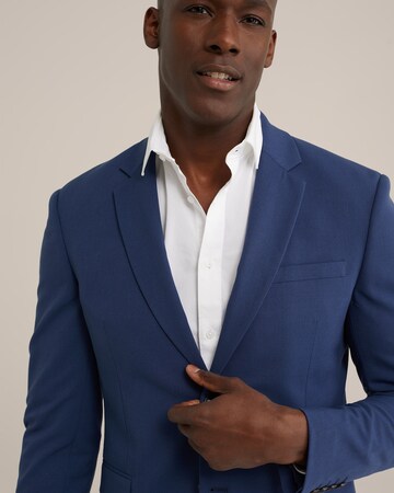 WE Fashion Slim fit Business blazer in Blue
