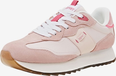 ESPRIT Baskets basses en rose pastel, Vue avec produit