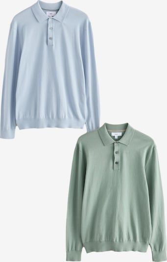 Next Sweter w kolorze jasnoniebieski / miętowym, Podgląd produktu