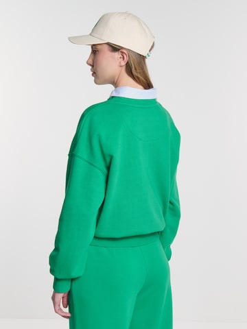 BIG STAR Sweatshirt 'SPRINGA' in Groen