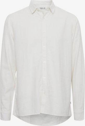 !Solid Regular Fit Skjorte 'Enea' i hvid: forside
