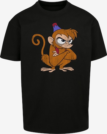 T-Shirt 'Disney Aladdin Classic Angry Abu' F4NT4STIC en noir : devant