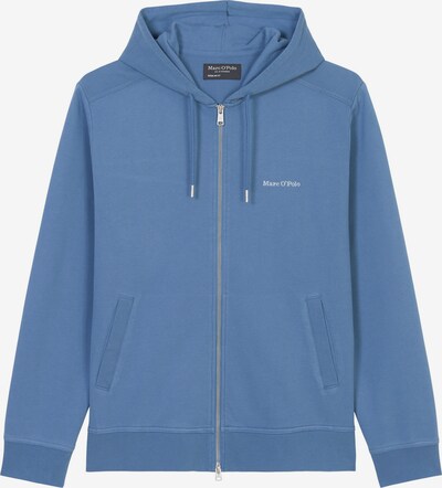 Marc O'Polo Zip-Up Hoodie in Dusty blue / White, Item view